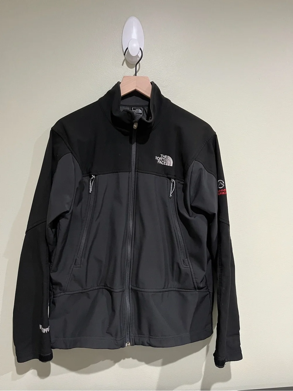 The North Face Men’s Black & Charcoal Performance Jacket